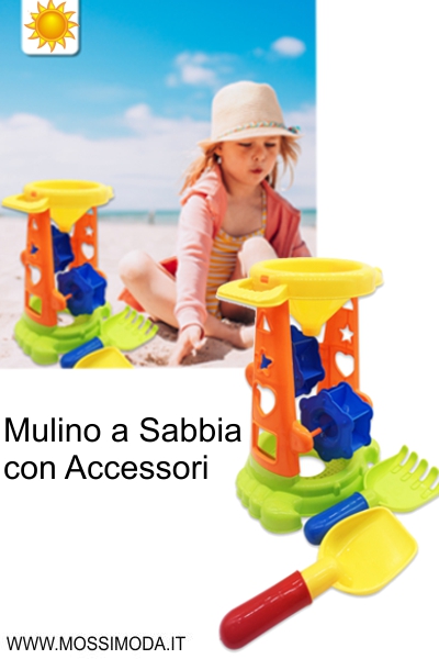 *Set Mulino a Sabbia con Accessori Art.SM436