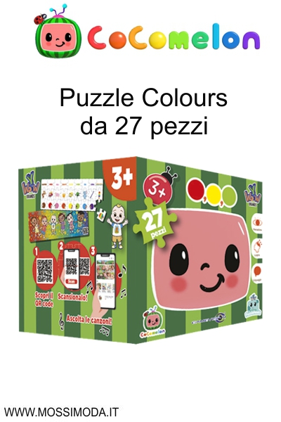 *Offerta* COCOMELON* Puzzle Colours da 27 pezzi Art.57322