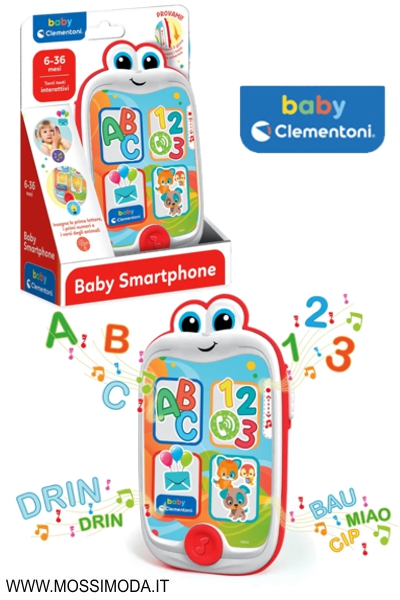 *BABY CLEMENTONI* Baby Smartphone Art.14854