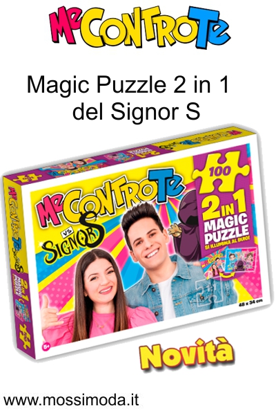 *ME CONTRO TE* Magic Puzzle 2 in 1 del Signor S Art.57292