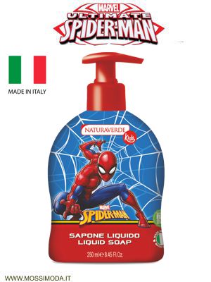 *SPIDERMAN* Sapone Liquido 250ml Art.5504