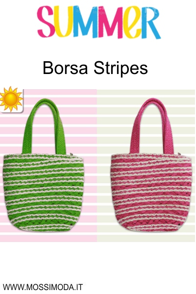 *SUMMER* Borsa Bambina Stripes Art.608