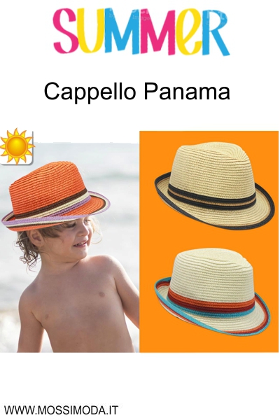 *SUMMER* Cappello Bambino Panama Art.630