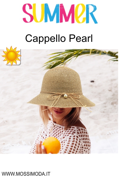 *SUMMER* Cappello Ragazza Pearl Art.524