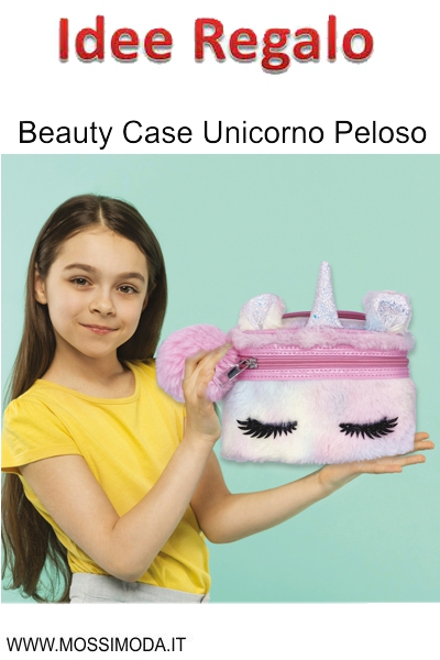 *BEAUTY CASE* Unicorno Peloso Art.6111