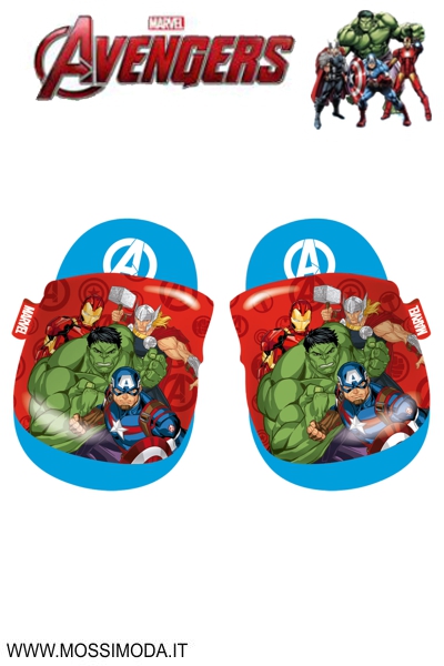 *AVENGERS* Pantofola in Pile misure 28-34 Art.7435