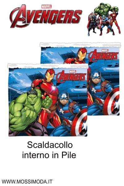 *AVENGERS* Scaldacollo interno in Pile Art.AV486
