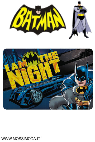 *BATMAN* Tovaglietta Impermeabile Ripiegabile Art.BA0979