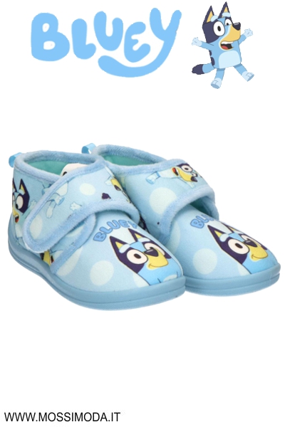 *BLUEY* Pantofola in morbido Pile Misure 23-26 Art.6976