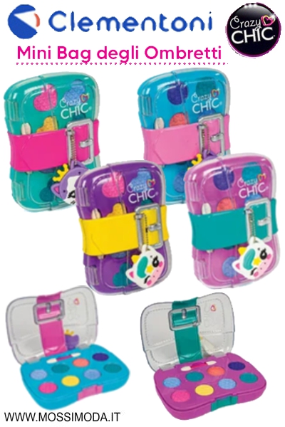 *CLEMENTONI CRAZY CHIC*La Mini Borsetta degli Ombretti Art.18129