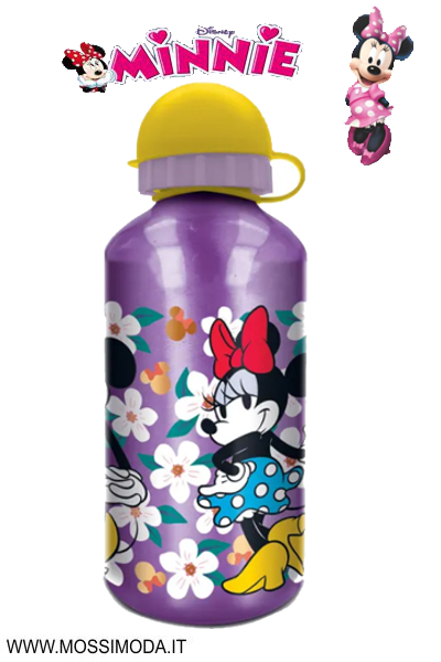 *MINNIE* Borraccia Alluminio 560ml Art.ST81239