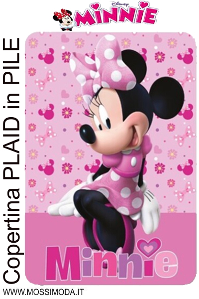 *MINNIE* Copertina PLAID in PILE Art.MN5437