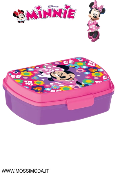 *MINNIE* Portamerenda con chiusura ermetica Art ST81274