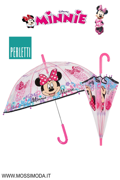 *MINNIE* Ombrello Manuale Cm.45 Art.50142