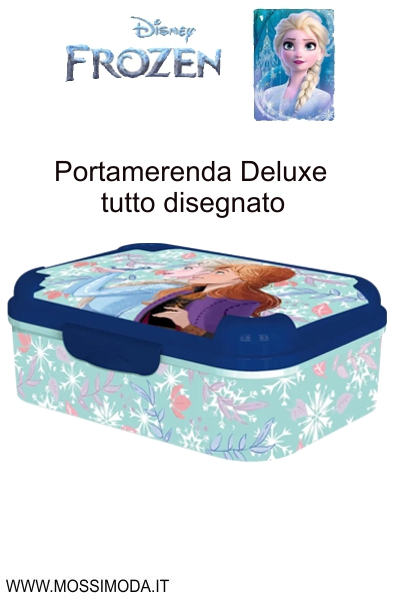 *FROZEN * Portamerenda Deluxe con chiusura ermetica Art.ST81043