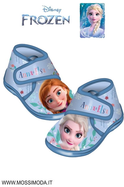 *FROZEN 2* Pantofola in Pile Misura 22-27 Art.7418