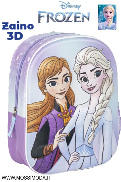 *FROZEN 2* Zaino disegno 3D cm.31 Art.5410