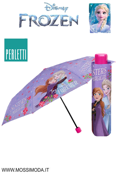 *FROZEN* Ombrello Mini Pieghevole con Custodia Art.50262