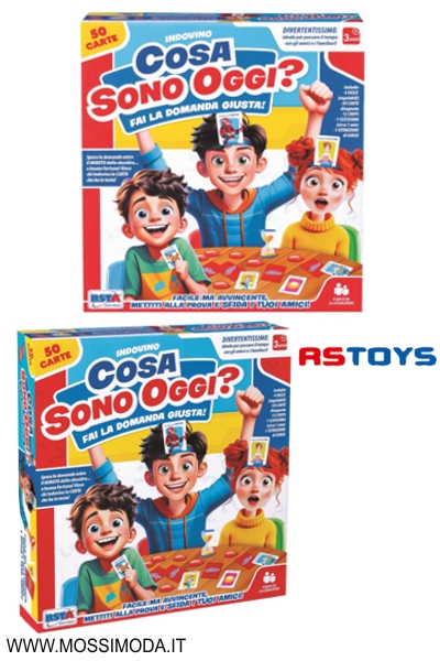 *GIOCO da TAVOLO* Cosa Sono Oggi con 50 carte Art.12286