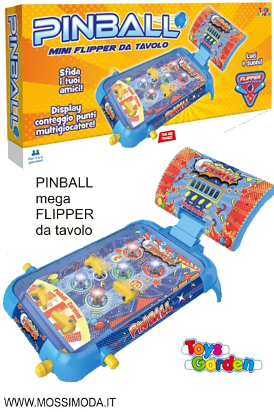 *TOYS GARDEN* PINBALL mega Flipper da tavolo Art.27509