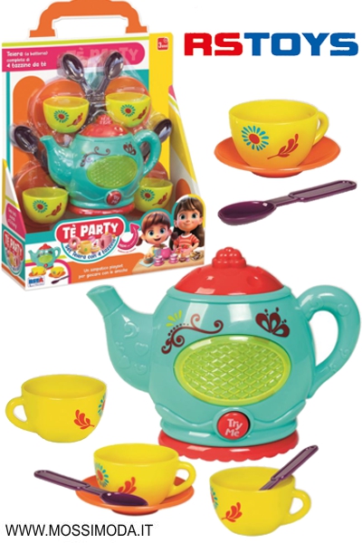 *Playset Teiera con suoni e 4 tazzine Art.12167