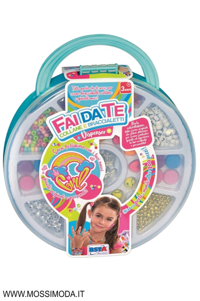 *SPECIAL GIRLS* Cofanetto Perline Collane e Braccialetti 11755