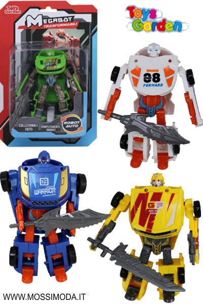 *TOYS GARDEN* Megabot trasformabili Auto Robot Art.28563
