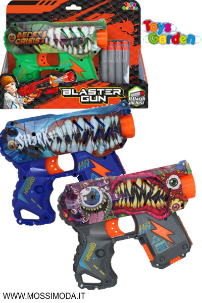 *TOYS GARDEN* Blaster Gun Mitra Spara Dardi soffici Art.28580