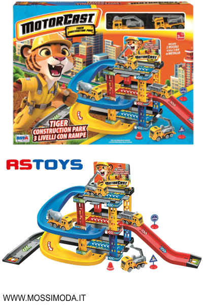 *MOTORCAST* Garage con 2 Automezzi Die Cast Art.12319
