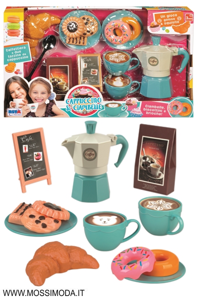 *SPECIAL GIRLS* Playset Cappuccino & Ciambelle Art.11673