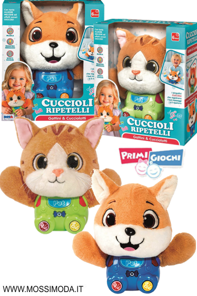 *PRIMI GIOCHI* Cuccioli Ripetelli Art.12381