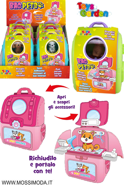 *TOYS GARDEN* Trolley Pets Cagnolini Art.28582