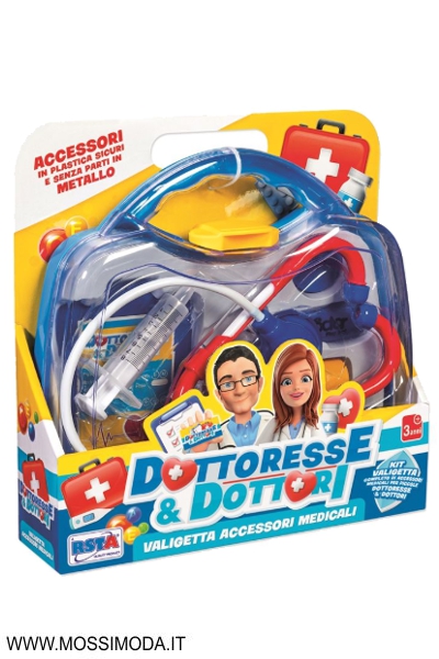 *DOTTORESSE & DOTTORI* Valigetta Dottori con Accessori Art.12015