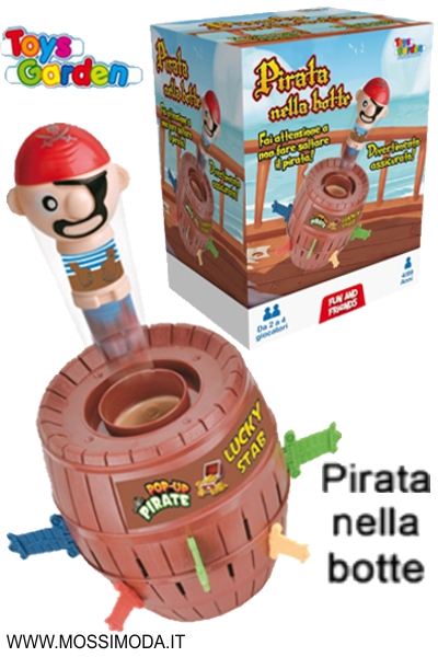*TOYS GARDEN* Pirata nella Botte Bum Bum Art.28031