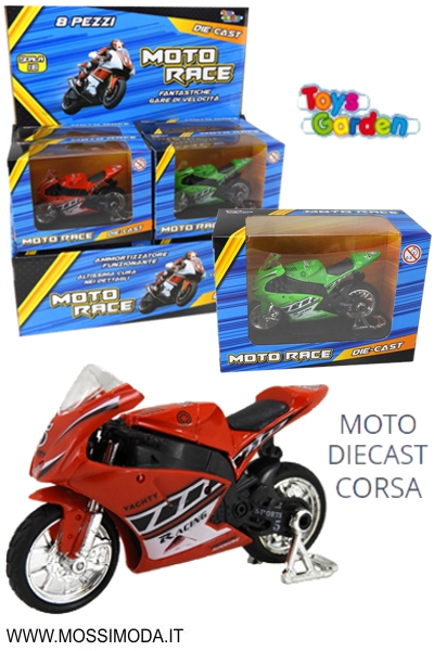 *TOYS GARDEN* Moto Race Die-Cast Art.27072