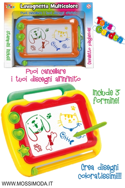 *TOYS GARDEN* Lavagna magica multicolore Art.27323