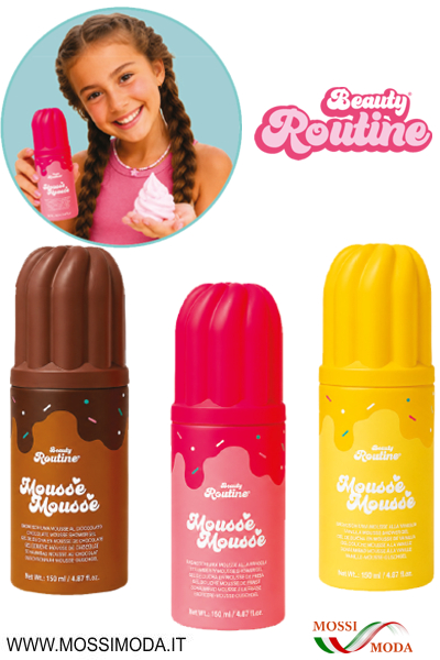 *BEAUTY ROUTINE* Mousse Mousse Bagnoschiuma Art.50056