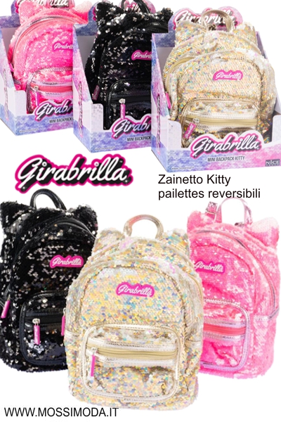 *GIRABRILLA* Zainetto MINI BACKPACK KITTY Art.02508