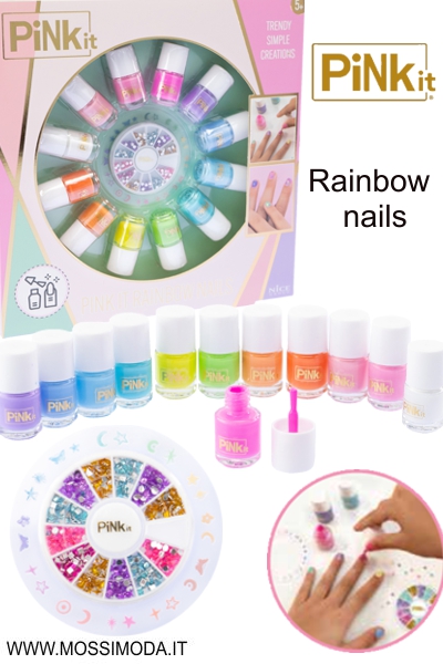 *PINK IT* Rainbow Nails Art.40060 *PINK IT* Rainbow Nails Art.40060