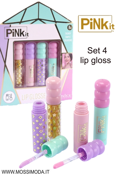 *PINK IT* Set 4 Lipgloss Art.40070 *PINK IT* Set 4 Lipgloss Art.40070