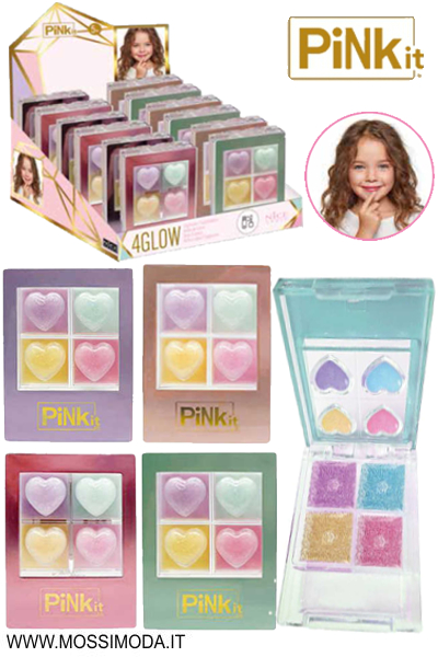 *PINK IT* Trousse Lucidalabbra a forma di Cuore Art.40080