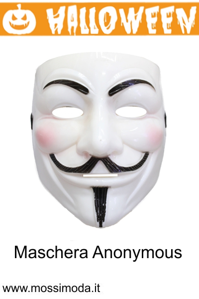 *HALLOWEEN* Maschera Anonymous Art.H483