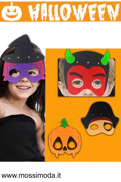 *HALLOWEEN* Maschera Bambini in Feltro Art.H1090 *HALLOWEEN* Maschera Bambini in Feltro Art.H1090