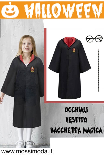 *HALLOWEEN* Set Vestito Mago Bambini Art.H1146 *HALLOWEEN* Set Vestito Mago Bambini Art.H1146