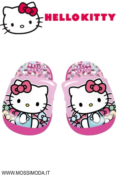*HELLO KITTY* Pantofola in Pile Bambina Misure 28-34 Art.HK3057