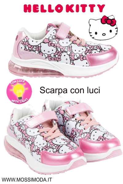 *HELLO KITTY* Scarpa Bimba suola con Luc Misure 27-32 Art.6921/B *HELLO KITTY* Scarpa Bimba suola con Luc Misure 27-32 Art.6921/B
