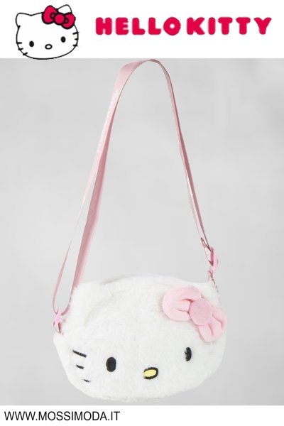 *HELLO KITTY* Borsa Peluche con tracolla Art.5903 *HELLO KITTY* Borsa Peluche con tracolla Art.5903