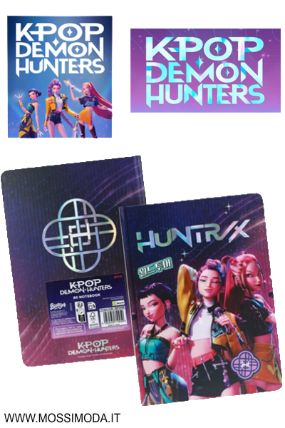 *K-POP DEMON HUNTERS* Diario Notebook Art.710950