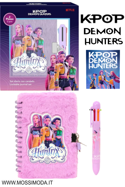 *K-POP DEMON HUNTERS* Set Diario+Penna Art.5426601000