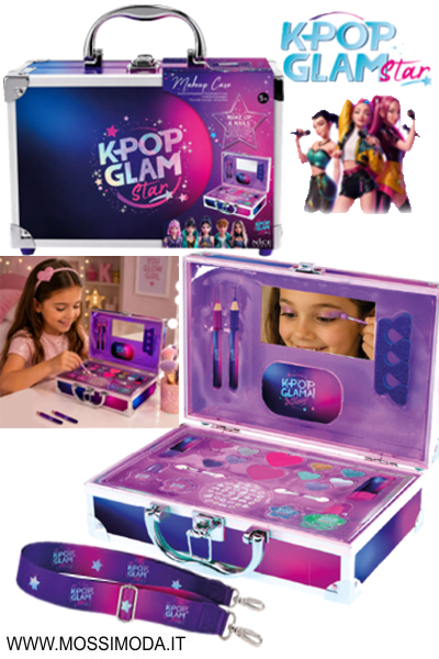*FINE OTTOBRE* K-POP GLAM STAR* Valigetta make up Art.81000